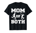 Mom Both Funny Soccer Volleyball Mom T-Shirt - Novelty Apparel Men Women - T-Shirt, Sweatshirt, Hoodie
