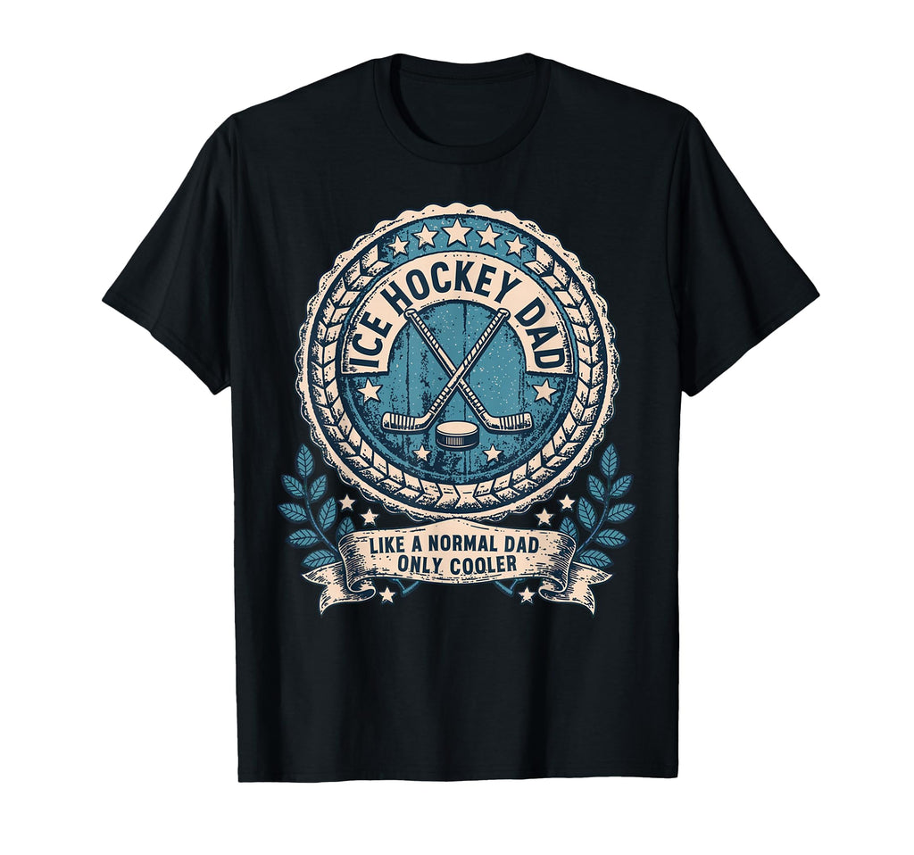 Usa Ice Hockey Dad Like Normal Dad T-Shirt - Streetwear Style for Adults - T-Shirt, Sweatshirt, Hoodie