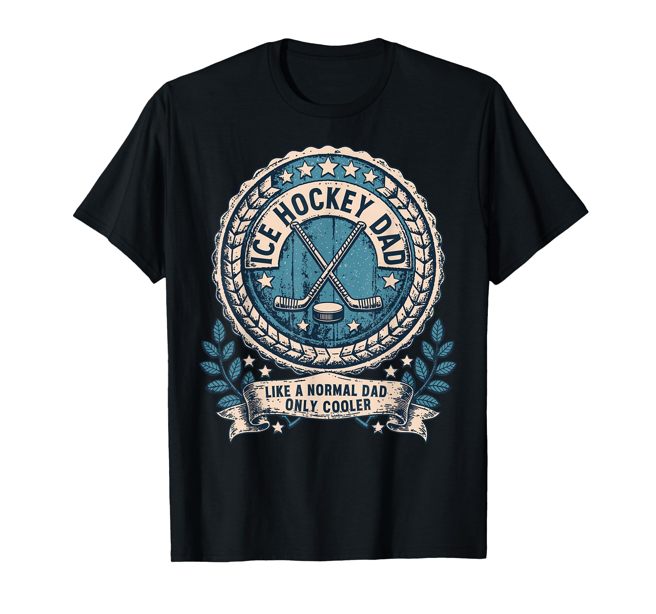 Usa Ice Hockey Dad Like Normal Dad T-Shirt - Streetwear Style for Adults - T-Shirt, Sweatshirt, Hoodie