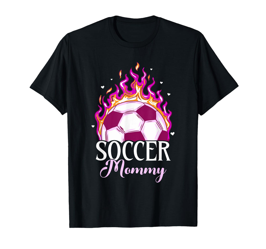 Soccer Mommy Womens Soccer Player Team T-Shirt - Custom Art Print Unisex - T-Shirt, Sweatshirt, Hoodie