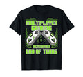 Multiplayer Gaming Dad Twins Video T-Shirt - Minimalist Print for Adults - T-Shirt, Sweatshirt, Hoodie