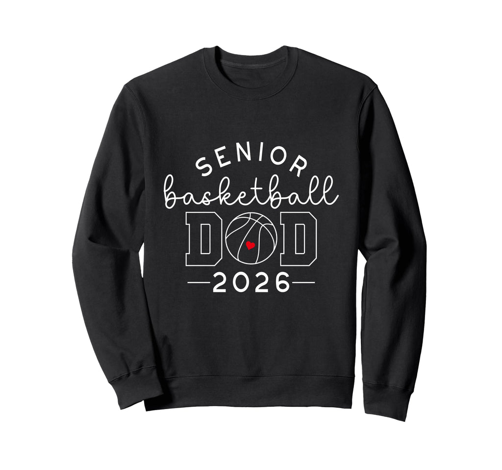 Proud Dad 2026 Senior Graduate Sweatshirt - Custom Art Print Men Women - T-Shirt, Sweatshirt, Hoodie