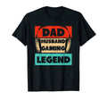 Mens Dad Husband Gaming Legend Dad T-Shirt - Custom Art Print Men Women - T-Shirt, Sweatshirt, Hoodie