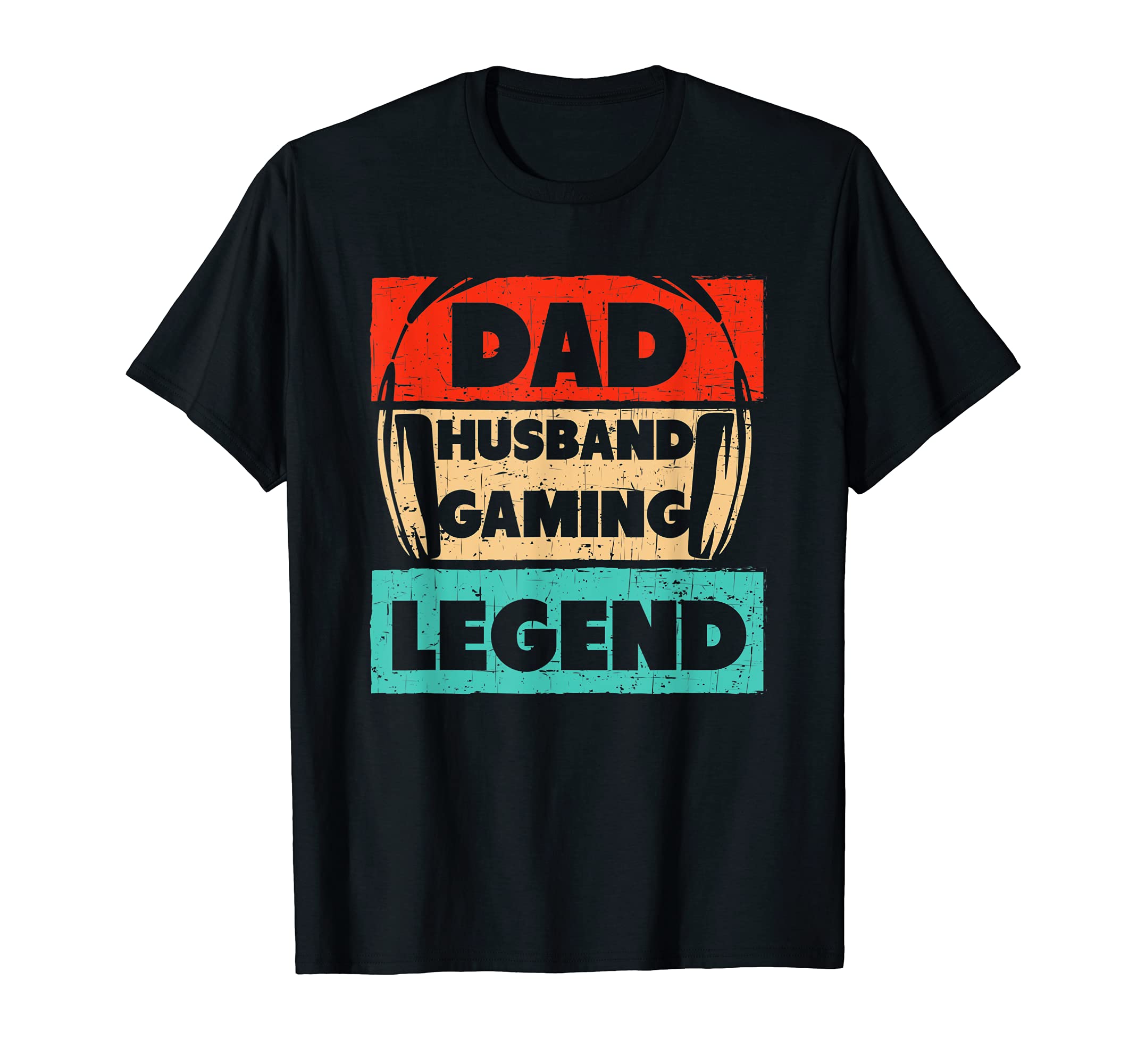 Mens Dad Husband Gaming Legend Dad T-Shirt - Custom Art Print Men Women - T-Shirt, Sweatshirt, Hoodie