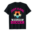 Just Who Loves Soccer Football Player T-Shirt - Aesthetic Graphic Men Women - T-Shirt, Sweatshirt, Hoodie