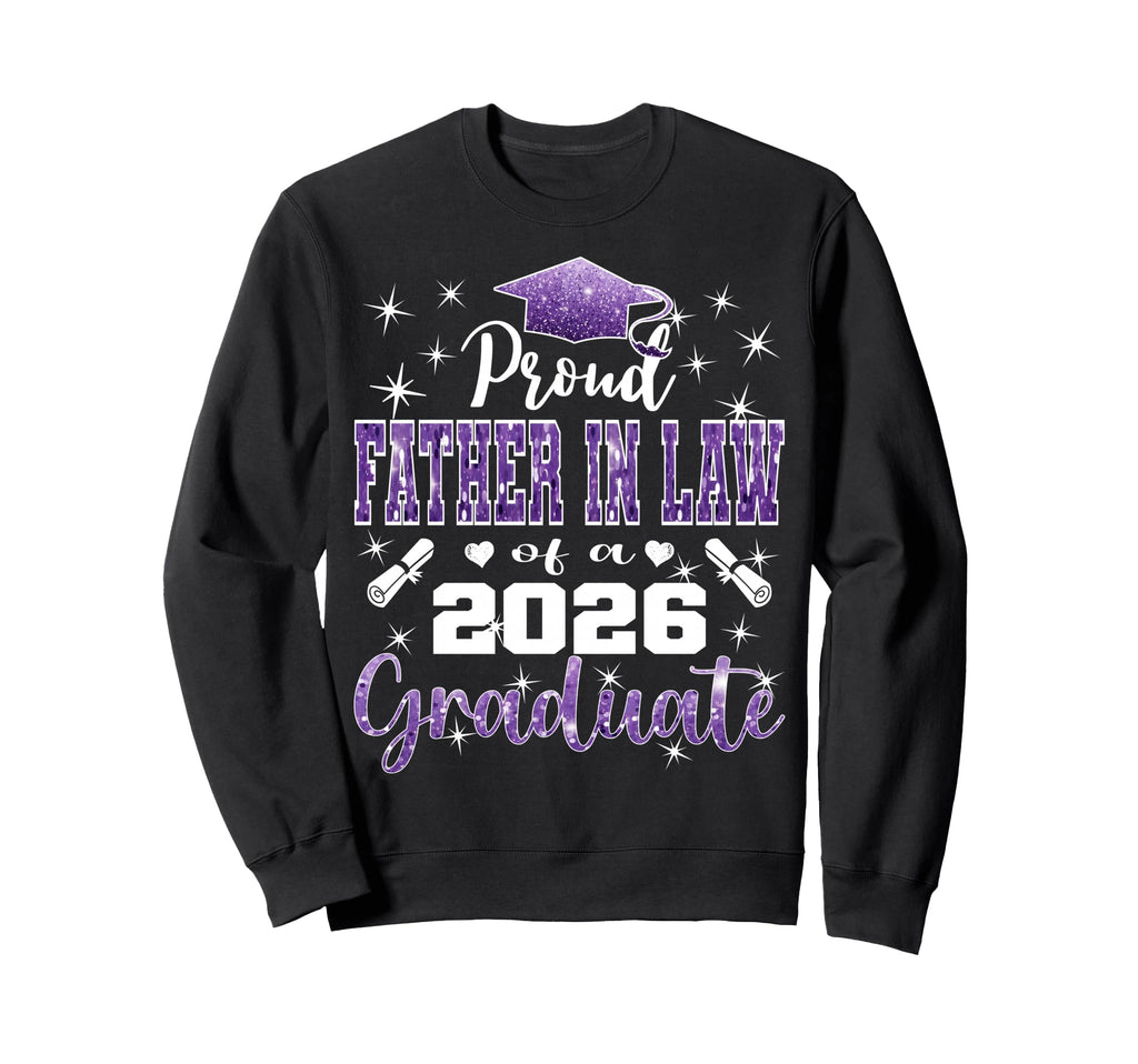 Super Proud Father Law 2026 Sweatshirt - Minimalist Print for Adults - T-Shirt, Sweatshirt, Hoodie