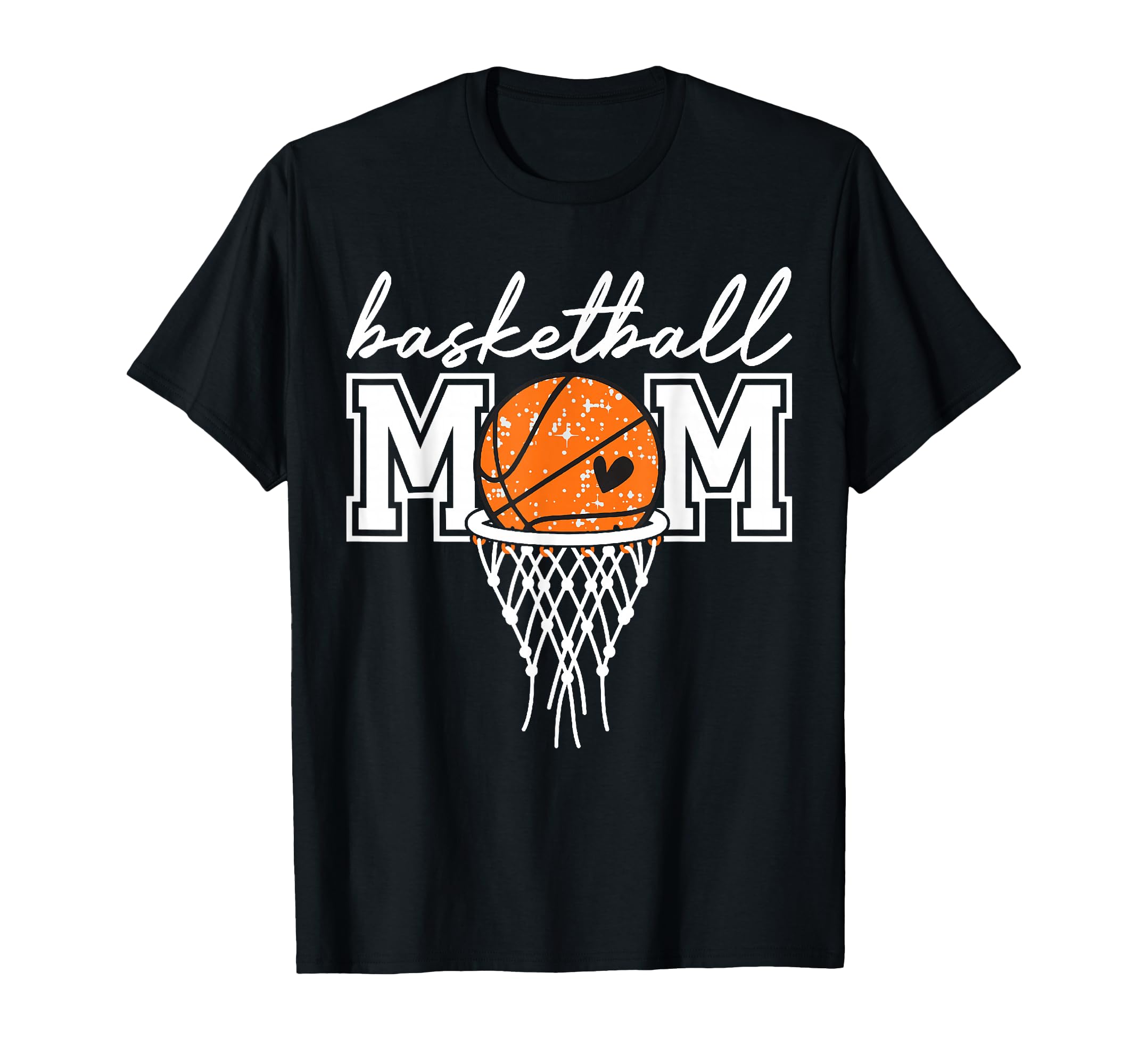 Basketball Mom Mama Funny Mom Game T-Shirt - Minimalist Print for Adults - T-Shirt, Sweatshirt, Hoodie