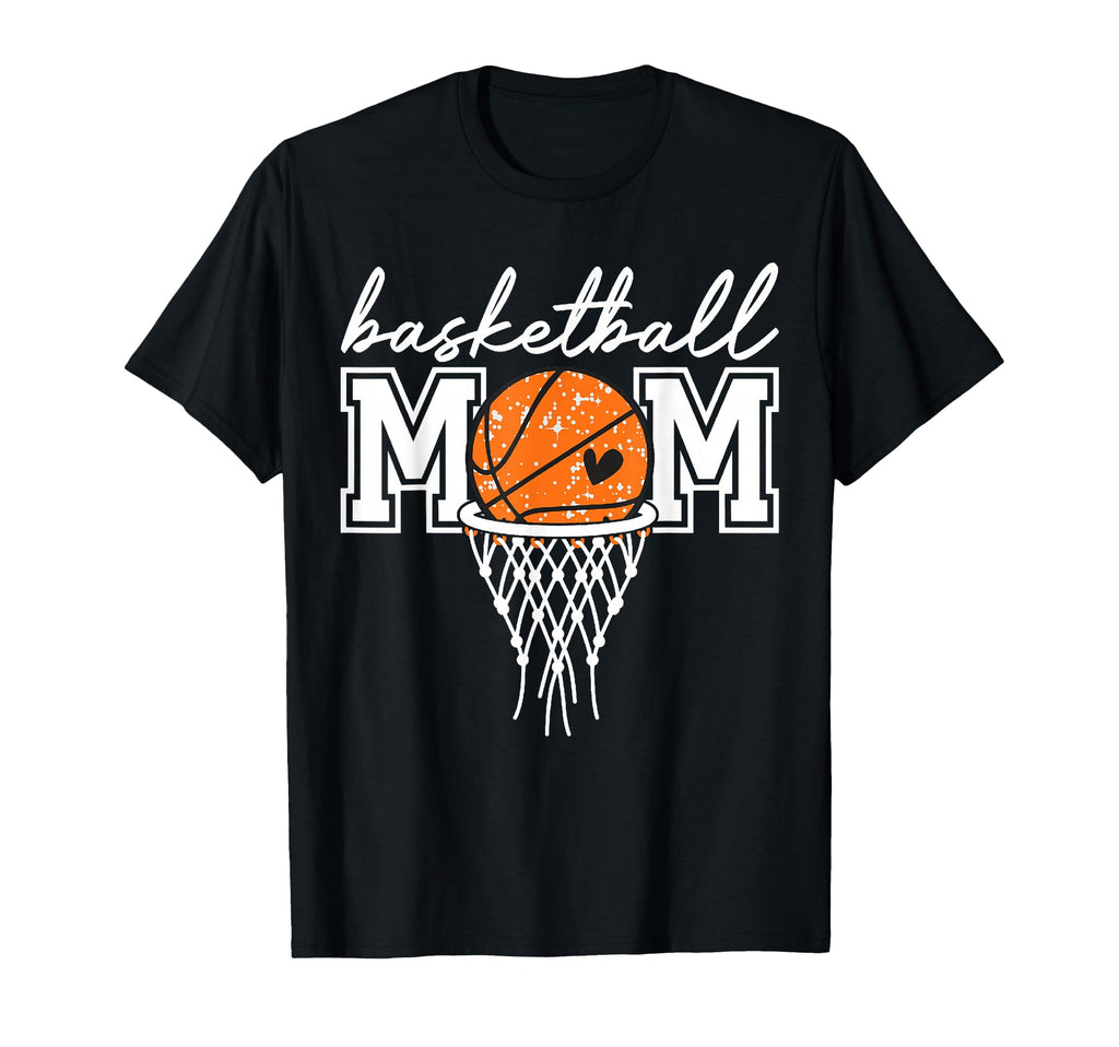Basketball Mom Mama Funny Mom Game Day T-Shirt - Unique Graphic Men Women - T-Shirt, Sweatshirt, Hoodie