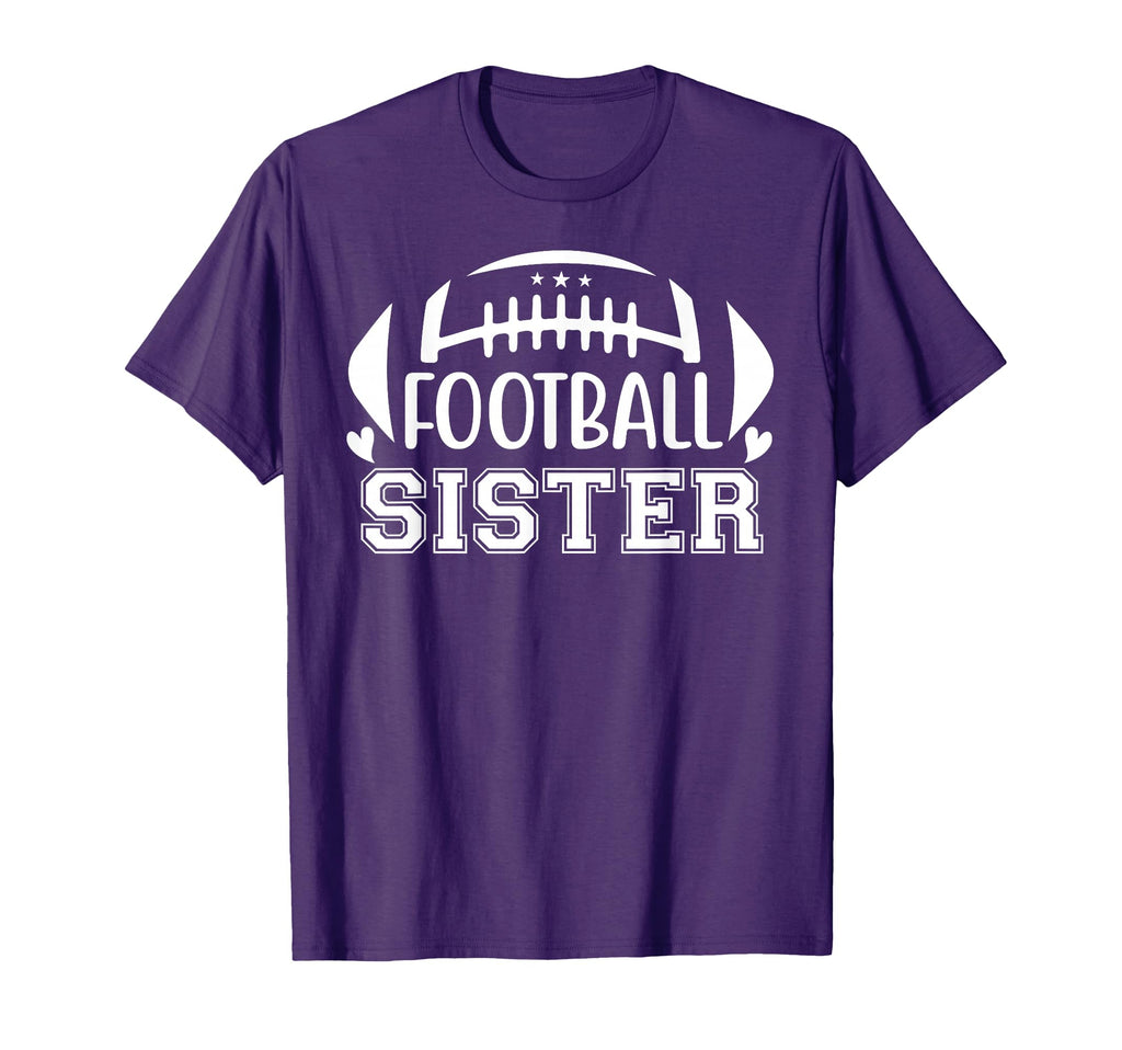 Big Sister Football Football T-Shirt - Casual Everyday Wear for Adults - T-Shirt, Sweatshirt, Hoodie