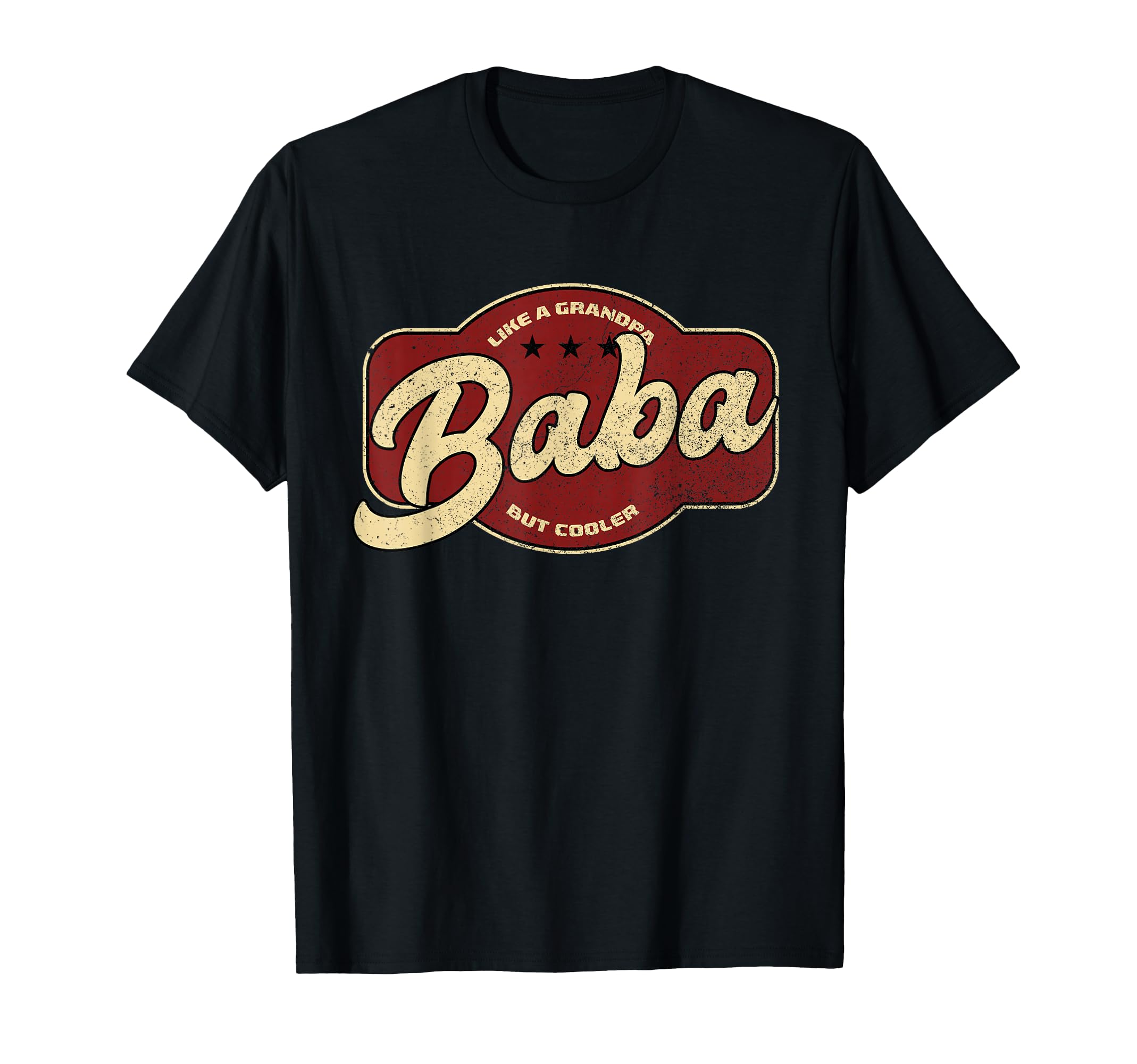 Baba Like Grandpa But Cooler Baba T-Shirt - Minimalist Print Men Women - T-Shirt, Sweatshirt, Hoodie