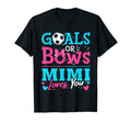 Gender Reveal Goals Or Bows Mimi T-Shirt - Novelty Apparel for Adults - T-Shirt, Sweatshirt, Hoodie