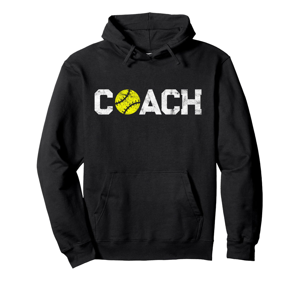 Gifts Softball Coaches Appreciation Hoodie - Fun Novelty Design for Adults - T-Shirt, Sweatshirt, Hoodie