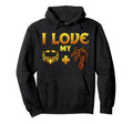 I Love My Bearded Dragon Hoodie - Novelty Apparel Men Women - T-Shirt, Sweatshirt, Hoodie