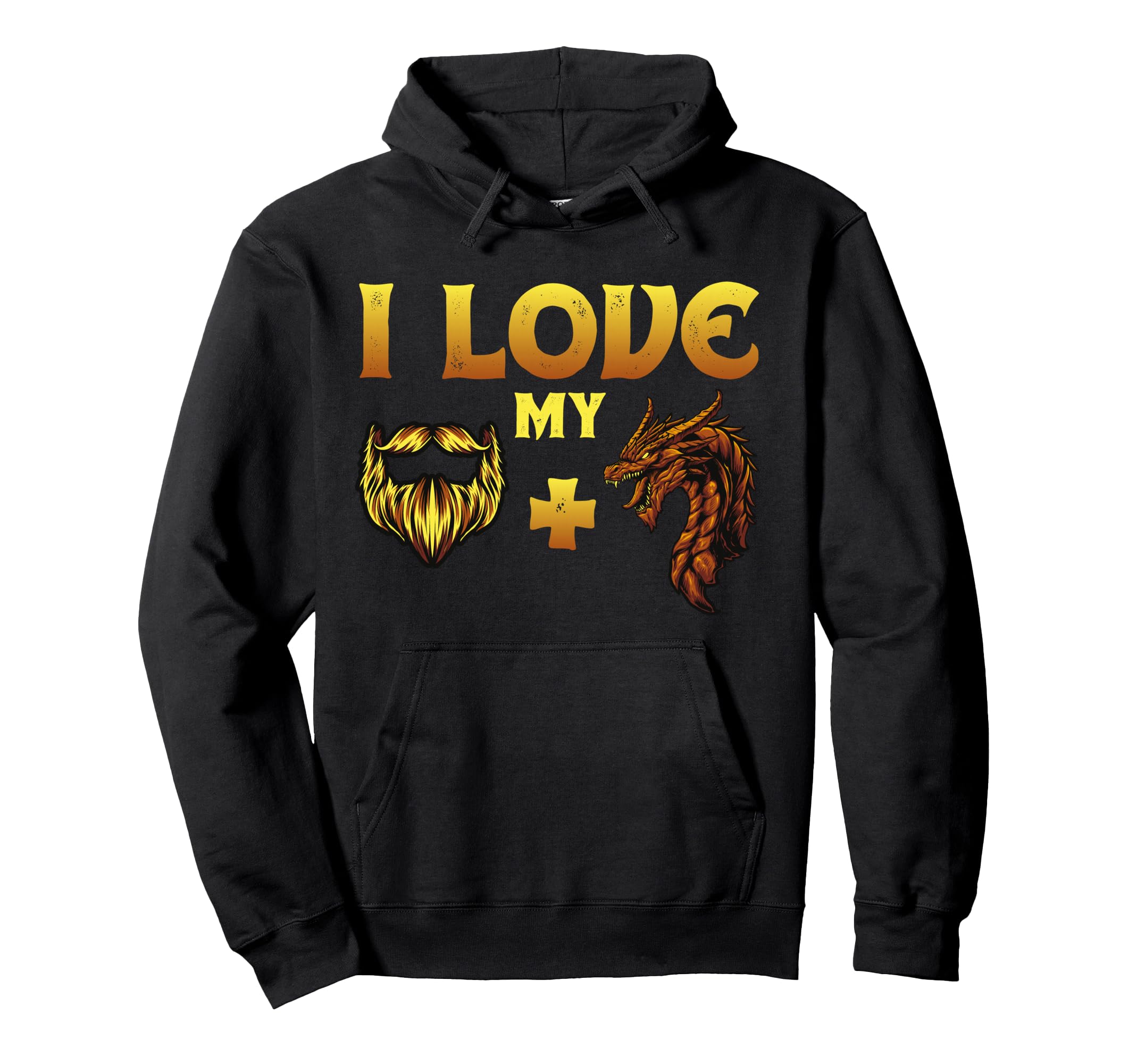 I Love My Bearded Dragon Hoodie - Novelty Apparel Men Women - T-Shirt, Sweatshirt, Hoodie