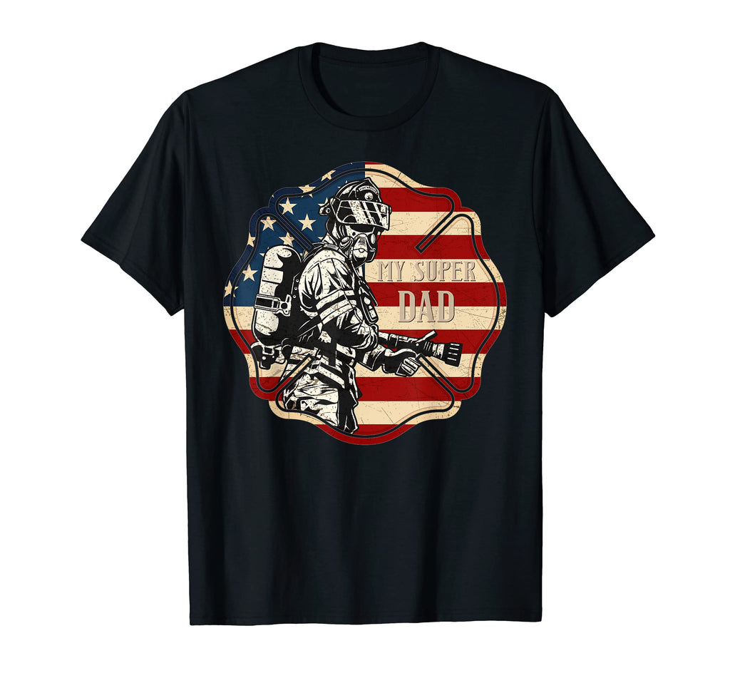 Fireman Uniform Fire Department T-Shirt - Custom Art Print for Adults - T-Shirt, Sweatshirt, Hoodie