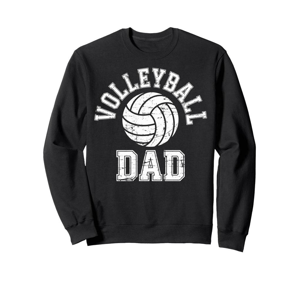 Ball Volleyball Dad Father Sport Sweatshirt - Minimalist Print for Adults - T-Shirt, Sweatshirt, Hoodie