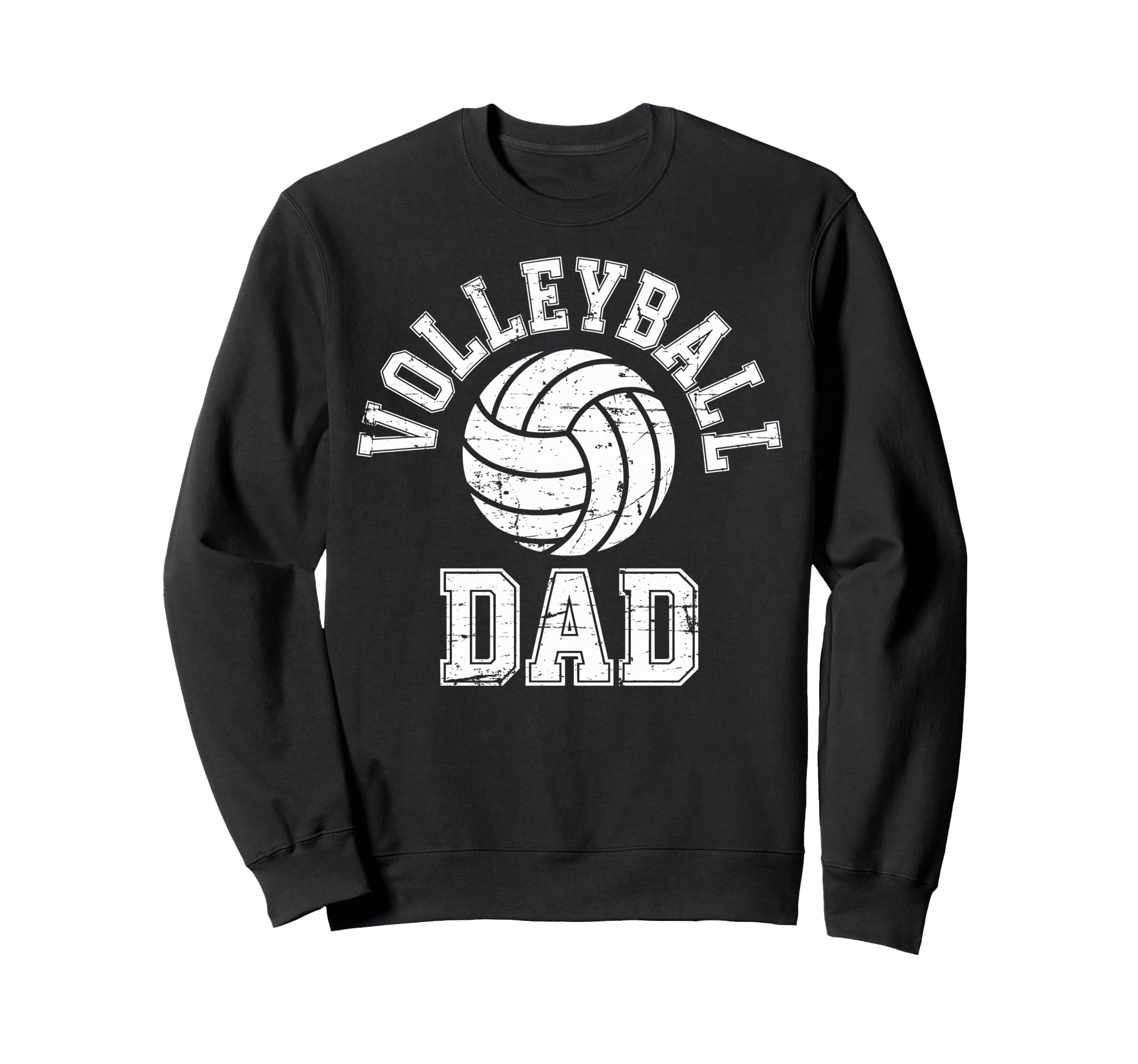 Ball Volleyball Dad Father Sport Sweatshirt - Minimalist Print for Adults - T-Shirt, Sweatshirt, Hoodie
