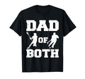 Dad Both Funny Lacrosse Hockey Dad T-Shirt - Casual Everyday Wear Unisex - T-Shirt, Sweatshirt, Hoodie