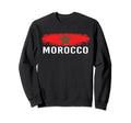 Moorish American Morocco Flag Moroccan Sweatshirt - Novelty Apparel Unisex - T-Shirt, Sweatshirt, Hoodie