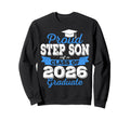 Super Proud Step Son 2026 Graduate Sweatshirt - Trendy Graphic for Adults - T-Shirt, Sweatshirt, Hoodie