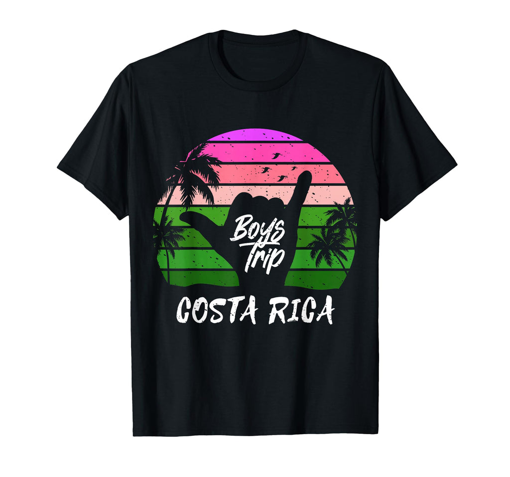 Costa Rica Guys Trip Matching T-Shirt - Minimalist Print Unisex - T-Shirt, Sweatshirt, Hoodie