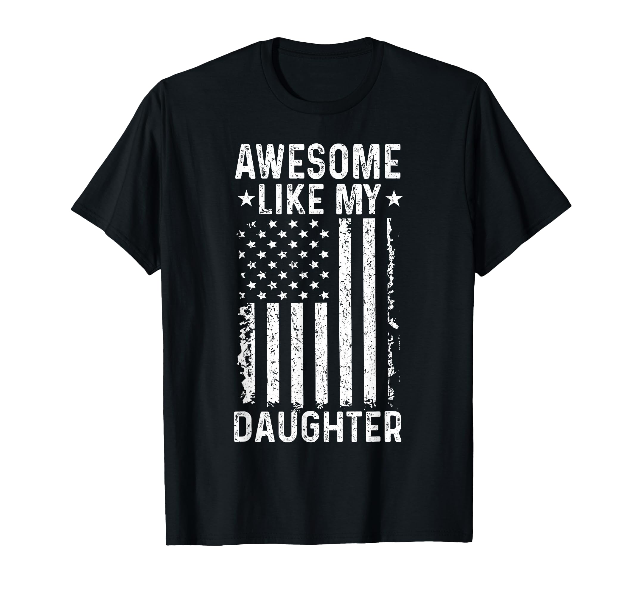 Awesome Like My Daughter Funny Dad From T-Shirt - Minimalist Print Unisex - T-Shirt, Sweatshirt, Hoodie