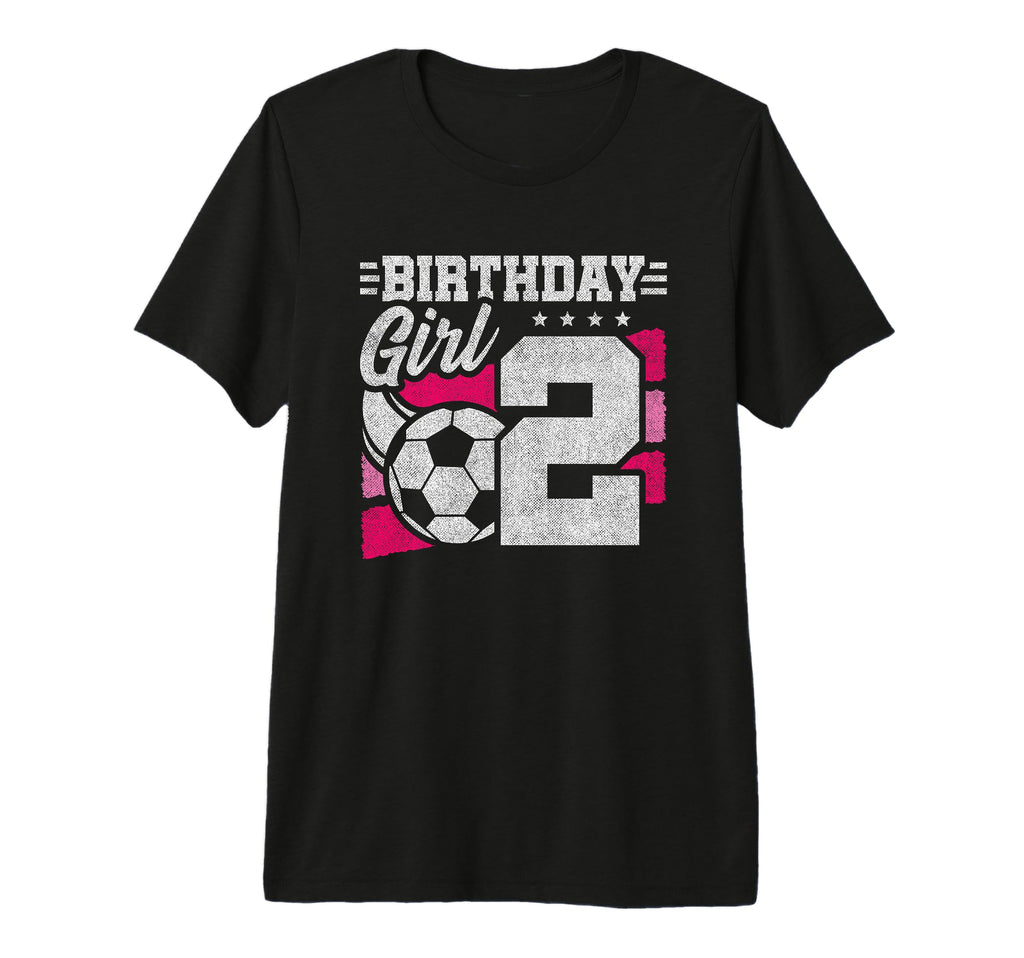 2 Year Old Soccer Birthday 2Nd T-Shirt - Casual Everyday Wear for Adults - T-Shirt, Sweatshirt, Hoodie
