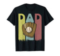 Baseball Fathers Day Parent Glove Bats Game T-Shirt - Graphic Print Unisex - T-Shirt, Sweatshirt, Hoodie