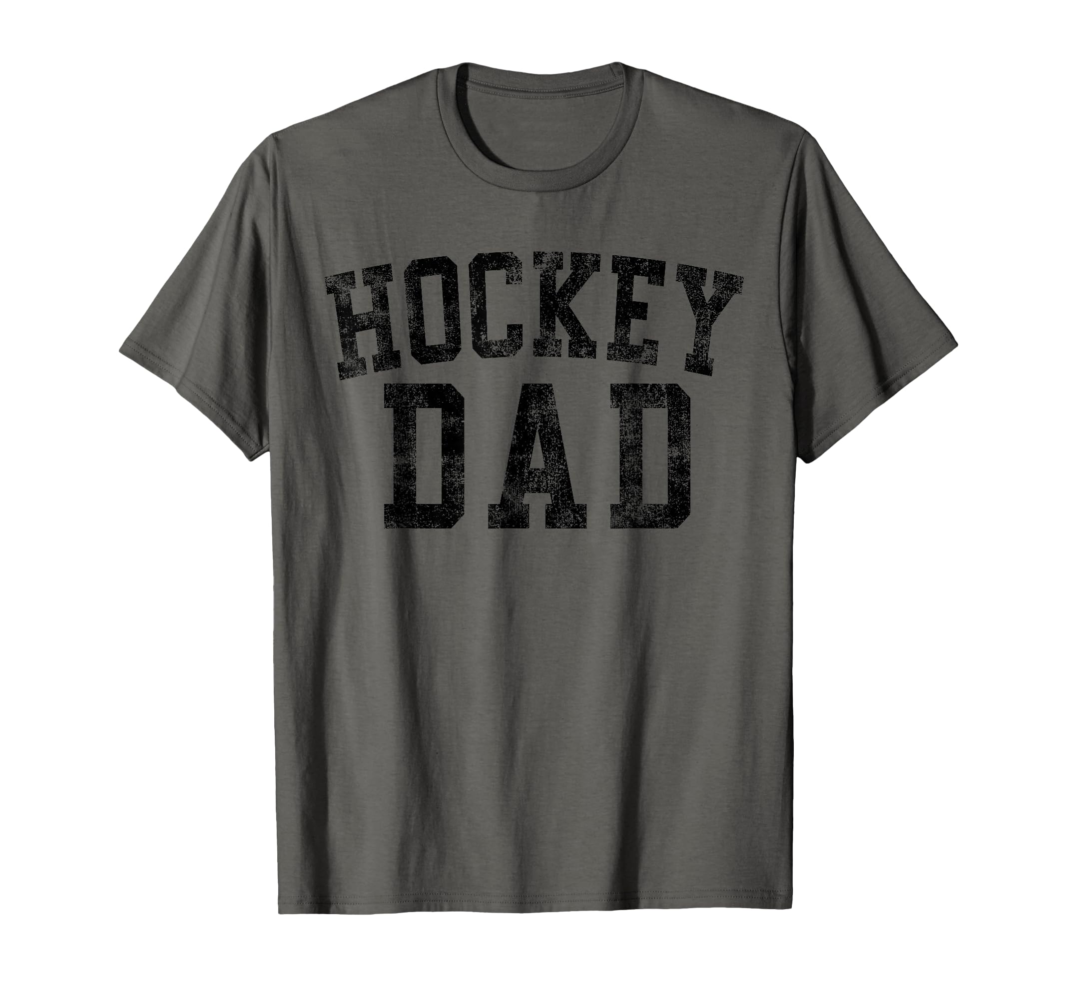 Hockey Dad Birthday Bold Font T-Shirt - Casual Everyday Wear Men Women - T-Shirt, Sweatshirt, Hoodie