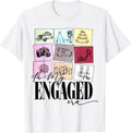Funny Engagement Quote in My Engaged Era Cool Fiancee - Adult & Kids T-Shirts, Sweatshirts & Hoodies apparel design preview 1