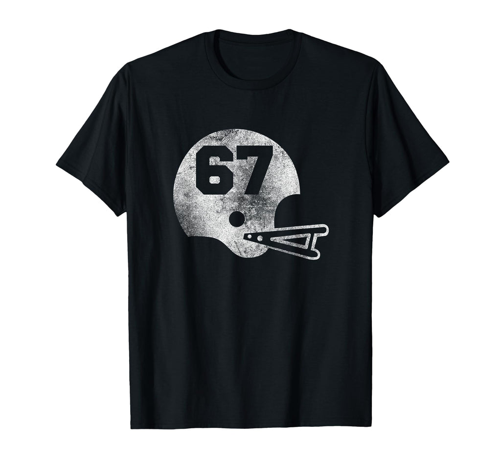 Football Jersey Number 67 Player T-Shirt - Casual Everyday Wear Men Women - T-Shirt, Sweatshirt, Hoodie