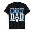 Hockey Dad Distressed Sports Hockey T-Shirt - Fun Novelty Design Men Women - T-Shirt, Sweatshirt, Hoodie