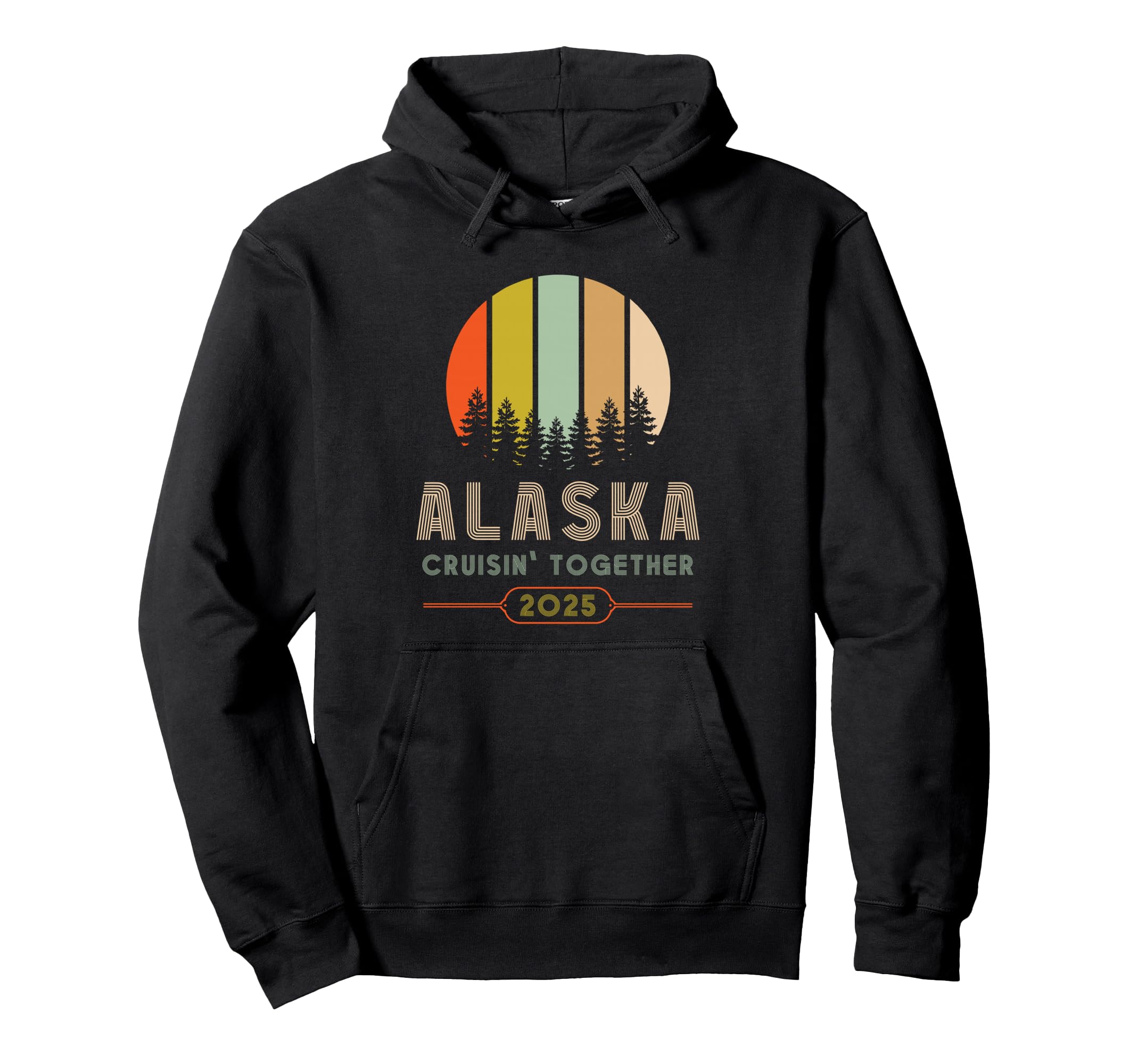 Alaska Cruise Wear Alaska Alaska Hoodie - Streetwear Style for Adults - T-Shirt, Sweatshirt, Hoodie