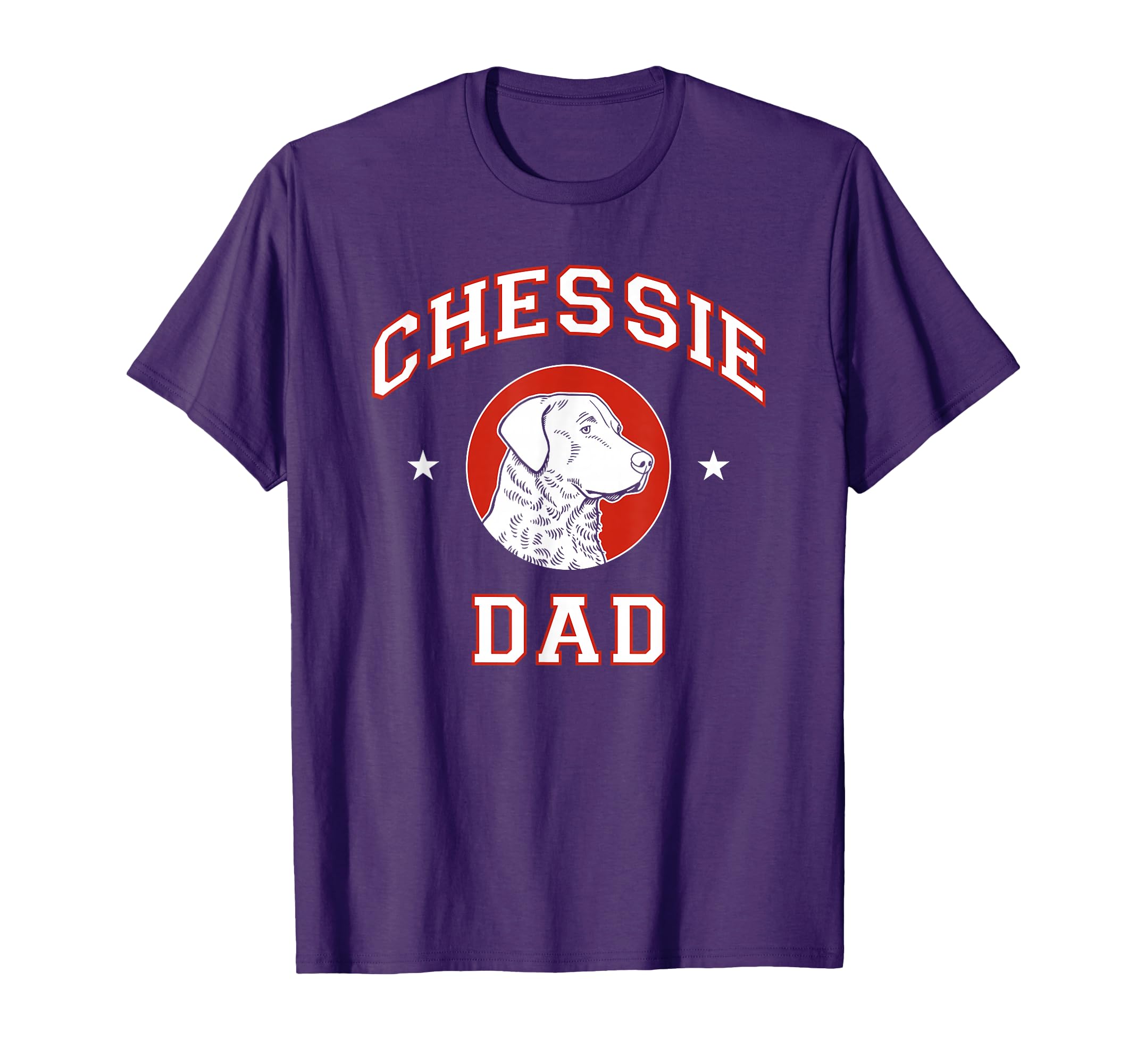 Chesapeake Bay Retriever Dad Dog T-Shirt - Casual Everyday Wear for Adults - T-Shirt, Sweatshirt, Hoodie