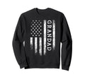 Grandad American Flag Grandad Sweatshirt - Custom Art Print for Adults - T-Shirt, Sweatshirt, Hoodie