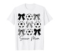 Soccer Mom Funny Coquette Bow T-Shirt - Aesthetic Graphic for Adults - T-Shirt, Sweatshirt, Hoodie