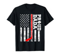Proud Dada American Distressed Flag T-Shirt - Novelty Apparel Unisex - T-Shirt, Sweatshirt, Hoodie