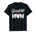 Mom Baseball Mothers Day Gift Her Mama T-Shirt - Custom Art Print Unisex - T-Shirt, Sweatshirt, Hoodie