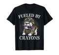 Bulldog Fueled Crayons Son Dad T-Shirt - Minimalist Print for Adults - T-Shirt, Sweatshirt, Hoodie