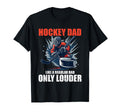 Hockey Dad Gift Hoodie - Aesthetic Graphic Unisex - T-Shirt, Sweatshirt, Hoodie