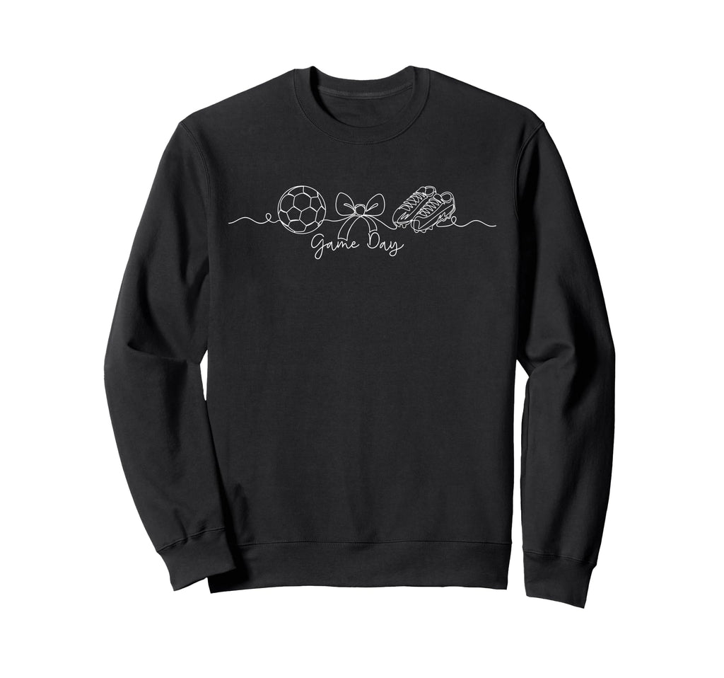 Game Day Soccer Fan Soccer Mom Mommy Sweatshirt - Novelty Apparel Unisex - T-Shirt, Sweatshirt, Hoodie