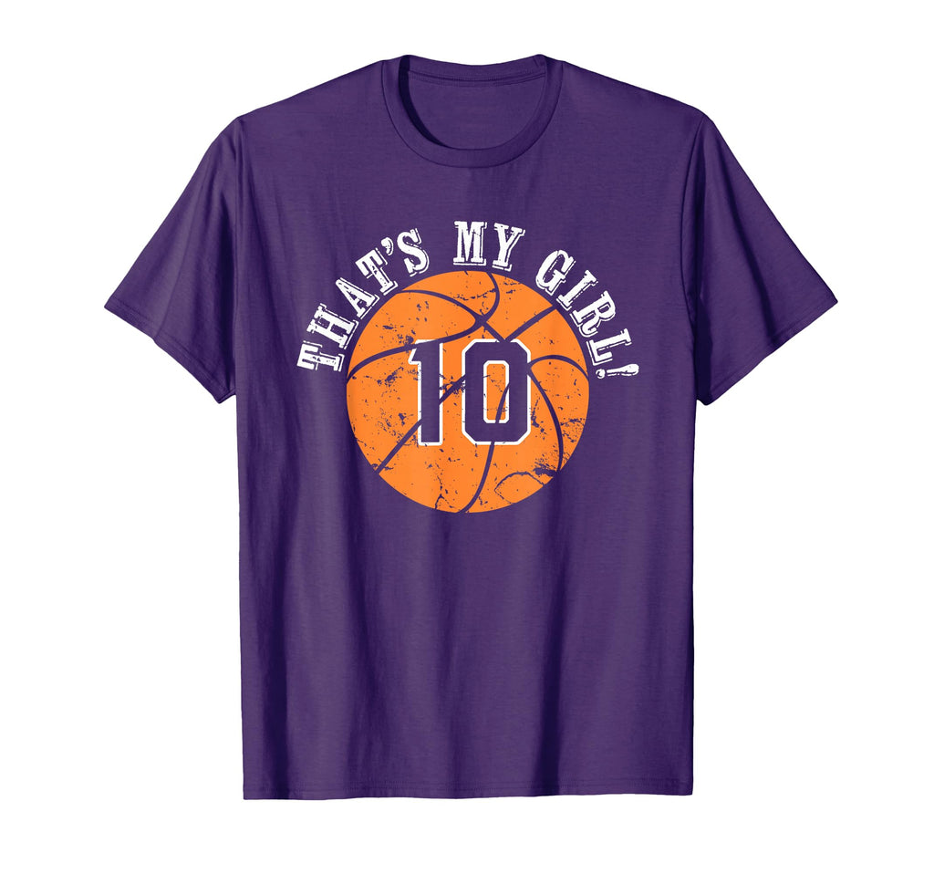 Unique Thats My 10 Basketball Player T-Shirt - Unique Graphic Men Women - T-Shirt, Sweatshirt, Hoodie