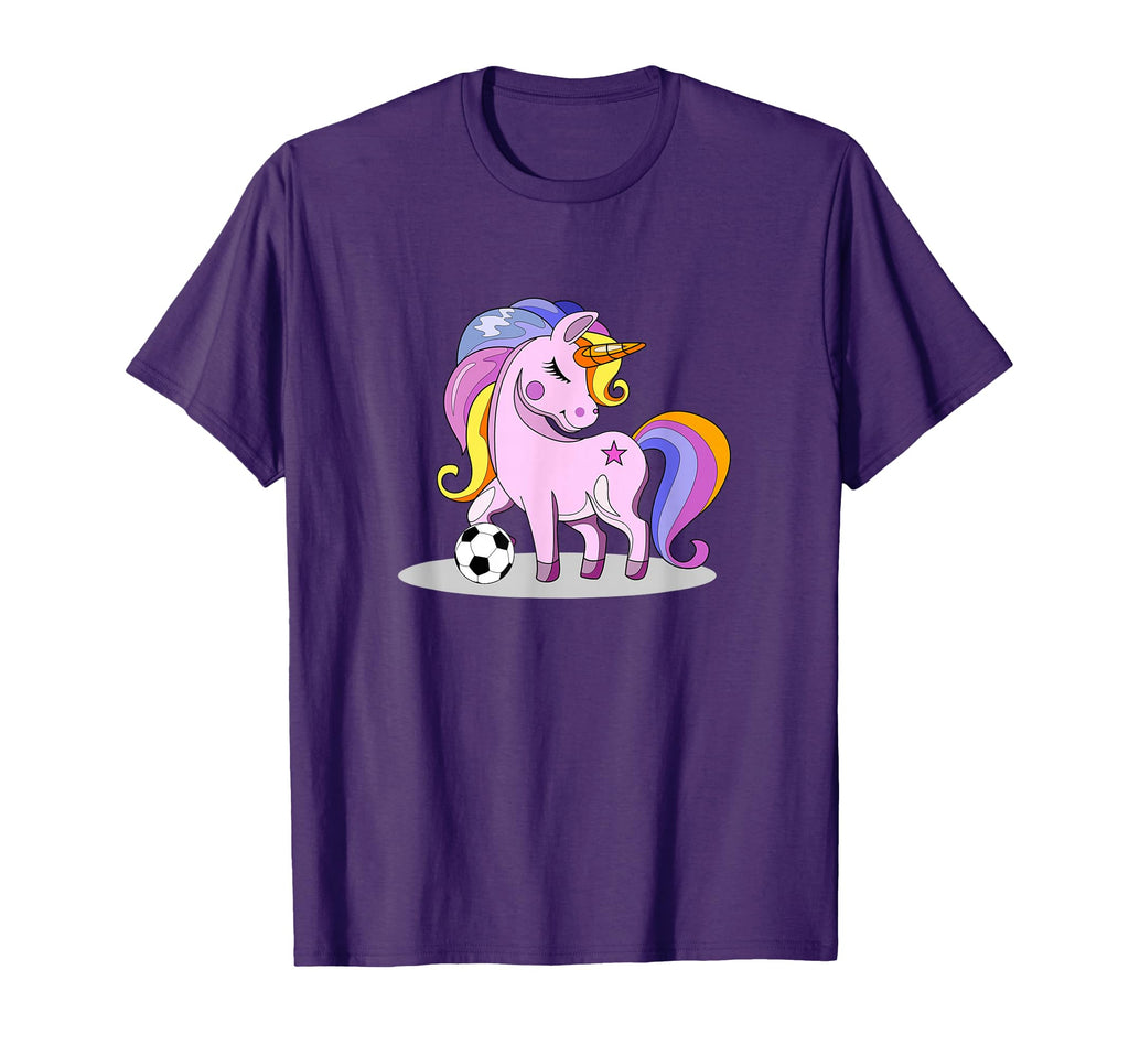 Unicorn Themed Soccer Gifts Soccer T-Shirt - Aesthetic Graphic Men Women - T-Shirt, Sweatshirt, Hoodie