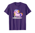 Unicorn Themed Soccer Gifts Soccer T-Shirt - Aesthetic Graphic Men Women - T-Shirt, Sweatshirt, Hoodie