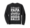 Soccer Papa Funny Papa Soccer Player Sweatshirt - Minimalist Print Unisex - T-Shirt, Sweatshirt, Hoodie