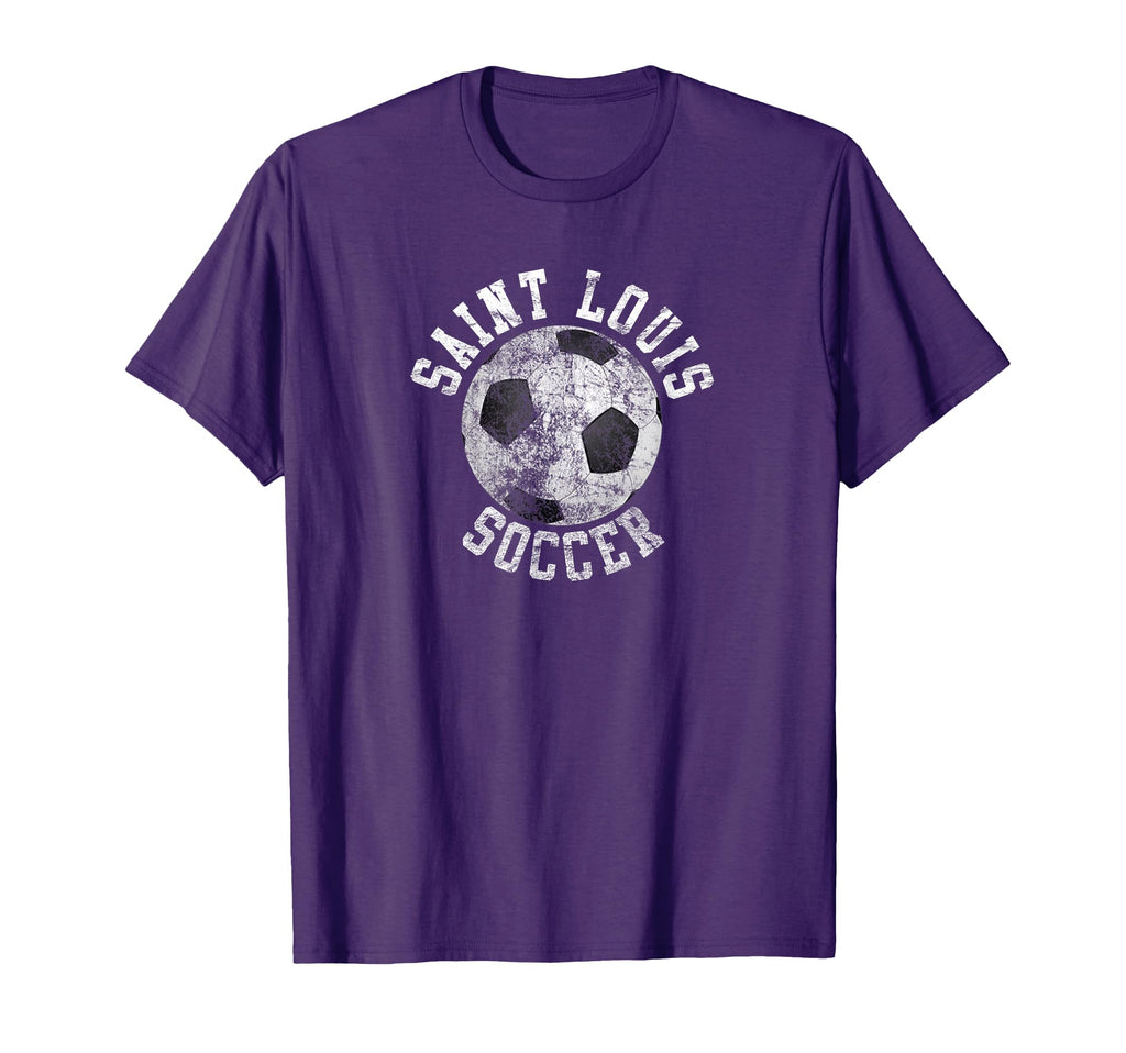 Saint Louis Soccer T-Shirt - Unique Graphic for Adults - T-Shirt, Sweatshirt, Hoodie