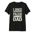 Mens Proud Army Dad Support Military T-Shirt - Custom Art Print for Adults - T-Shirt, Sweatshirt, Hoodie