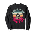 Master Campfire Dad Camping Gifts Sweatshirt - Unique Graphic for Adults - T-Shirt, Sweatshirt, Hoodie