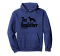 Dogfather German Shepherd Dog Dad Best Hoodie - Novelty Apparel for Adults - T-Shirt, Sweatshirt, Hoodie