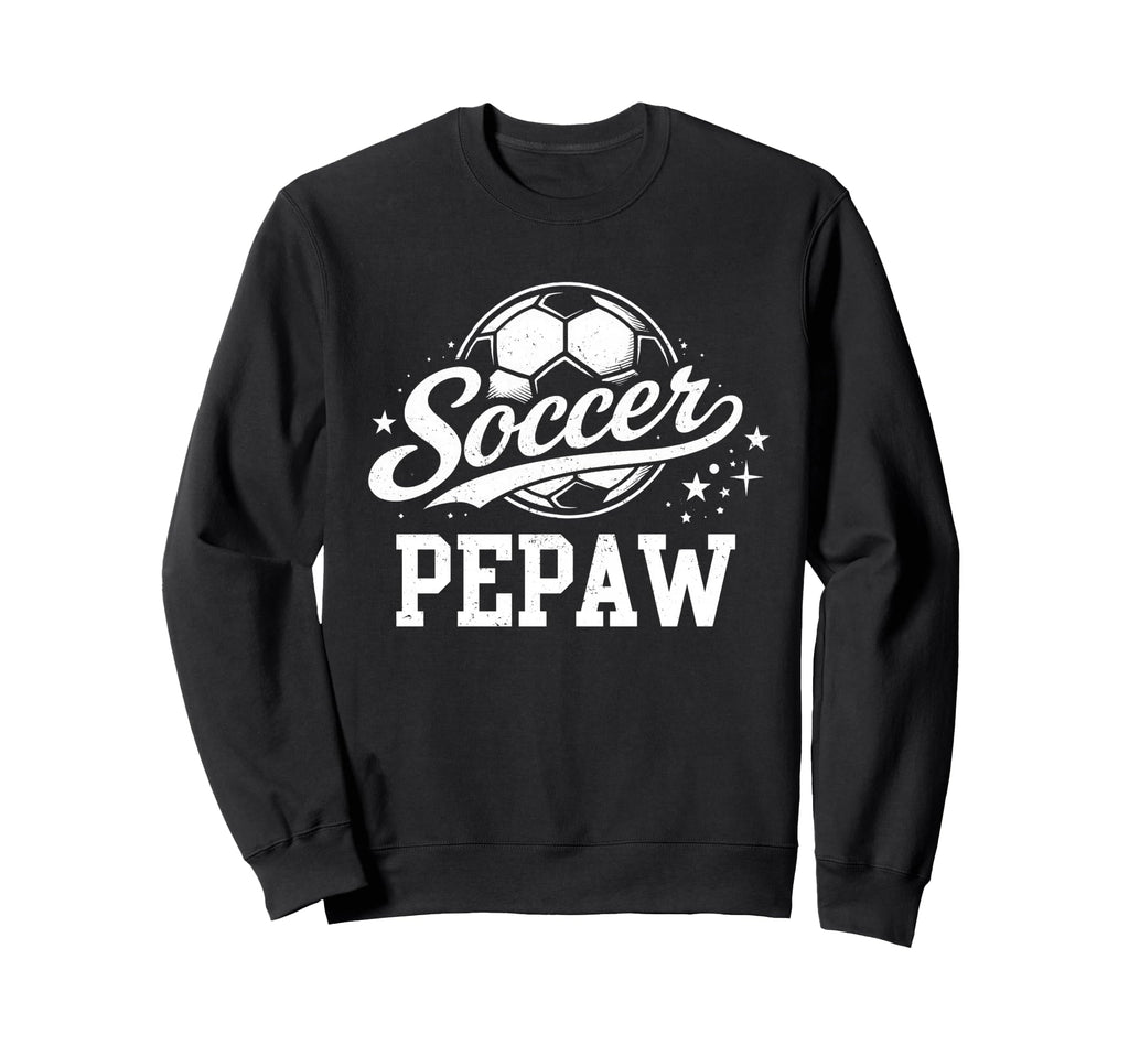 Soccer Pepaw Family Matching Sweatshirt - Novelty Apparel for Adults - T-Shirt, Sweatshirt, Hoodie